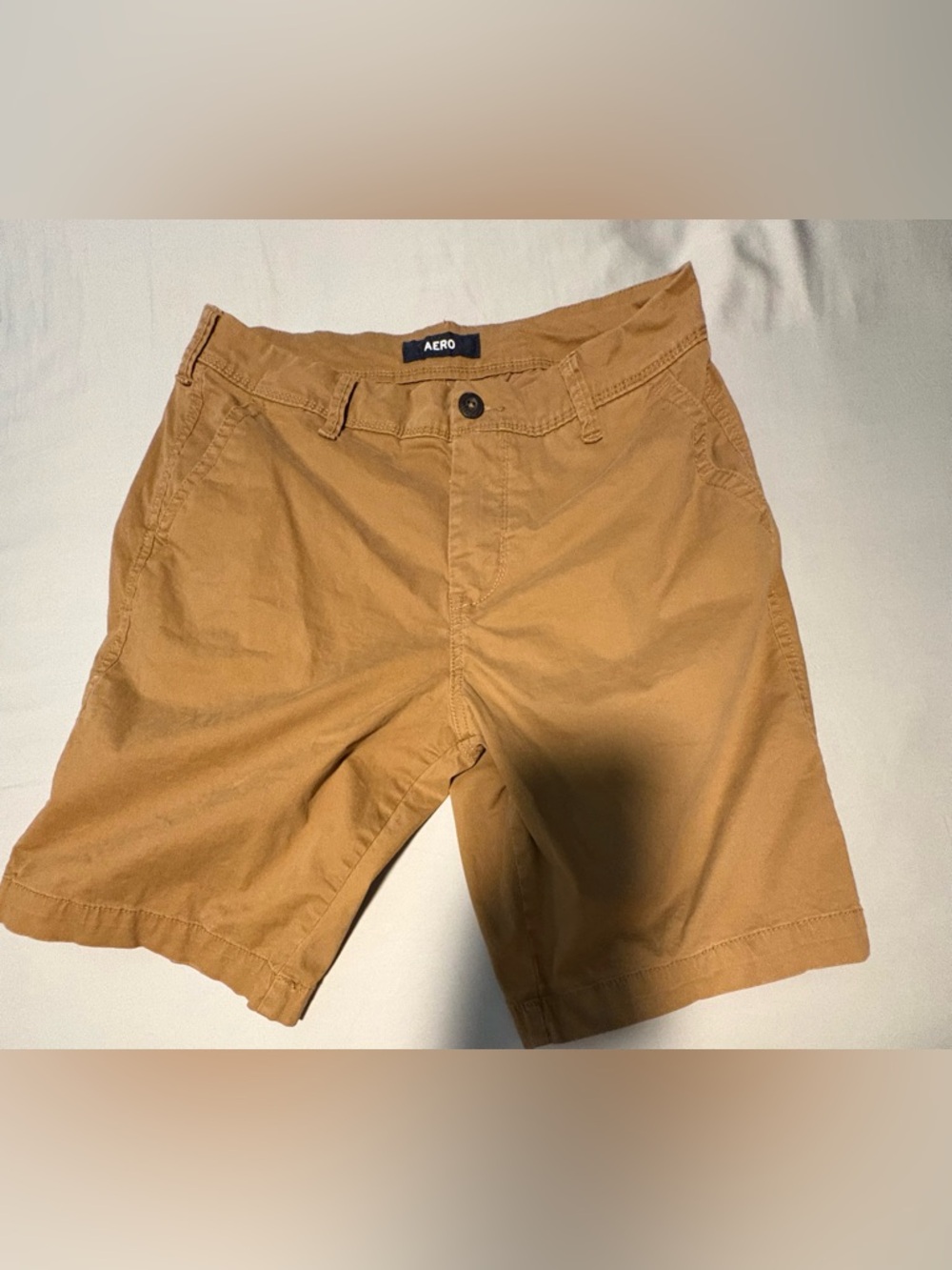 AERO Men’s Tan Cargo Shorts